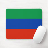 Flagge Dagestans Mousepad (Mit Mouse)