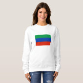 Flagge Dagestans Sweatshirt (Vorne ganz)