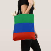 Flagge Dagestans Tasche (Von Nahem)