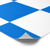 Flagge Dalfsens Poster (Ecke)