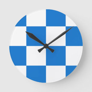 Flagge Dalfsens Runde Wanduhr