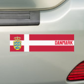 Flagge Dänemarks Autoaufkleber (Auf Auto)