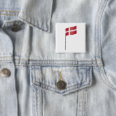 Flagge Dänemarks Button (Beispiel)