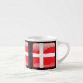 Flagge Dänemarks Espressotasse (Rechts)