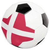 Flagge Dänemarks Fußball (Dreiviertel)