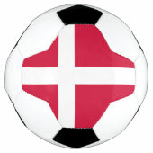 Flagge Dänemarks Fußball (Vorderseite)