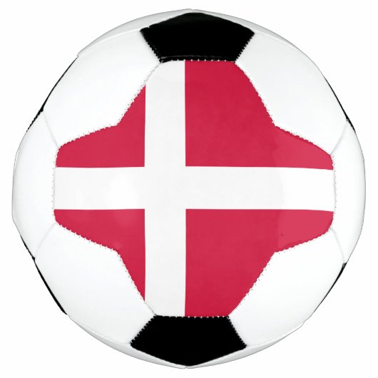 Flagge Dänemarks Fußball (Vorderseite)