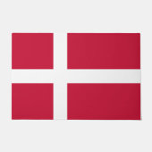 Flagge Dänemarks Fußmatte (Vorderseite)