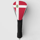 Flagge Dänemarks Golf Headcover (Vorderseite)