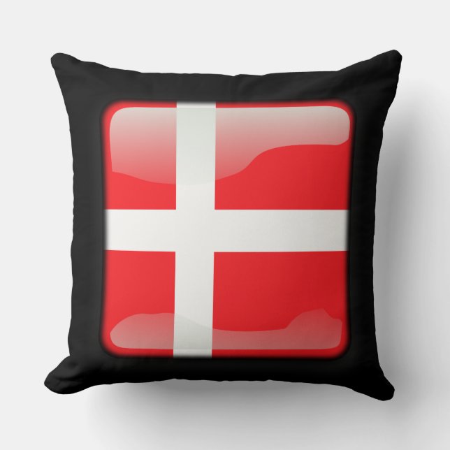 Flagge Dänemarks Kissen (Vorderseite)