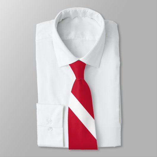 Flagge Dänemarks Krawatte (Gebunden)