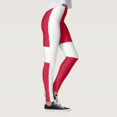 Flagge Dänemarks Leggings (Rechts)