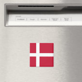 Flagge Dänemarks Magnet (In Situ (Geschirrspüler))