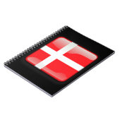 Flagge Dänemarks Notizblock (Linke Seite)
