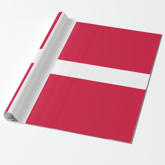 Flagge Dänemarks oder dänischer Stoff Geschenkpapier (Ungerollt)