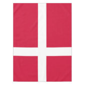 Flagge Dänemarks oder dänischer Stoff Tischdecke (Vorderseite)
