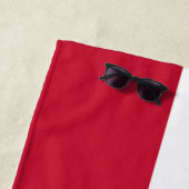 Flagge Dänemarks Strandtuch (Beispiel)