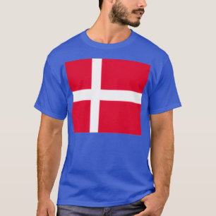 Flagge Dänemarks T-Shirt