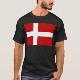 Flagge Dänemarks T-Shirt