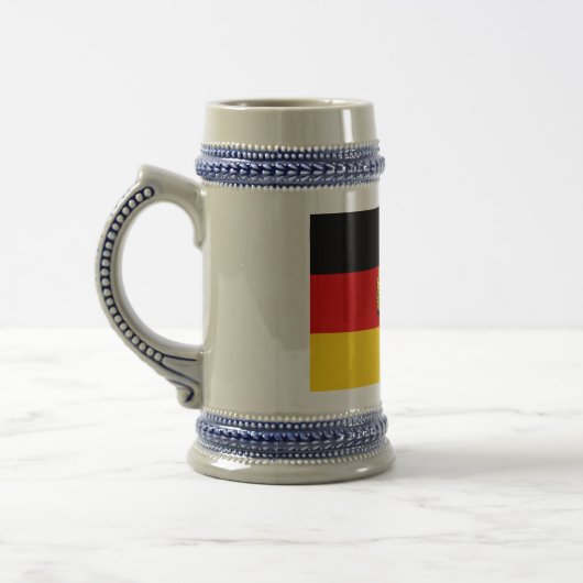 Flagge DDR Republik Bierglas (Links)