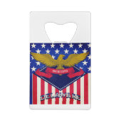 Flagge Delaware USA Geldbeutel Flaschenöffner (Rückseite)