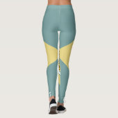 Flagge Delaware, USA Leggings (Rückseite)