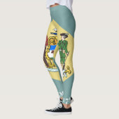 Flagge Delaware, USA Leggings (Links)