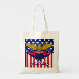 Flagge Delaware USA Tragetasche