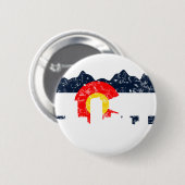 Flagge Denvers Colorado Button (Vorne & Hinten)