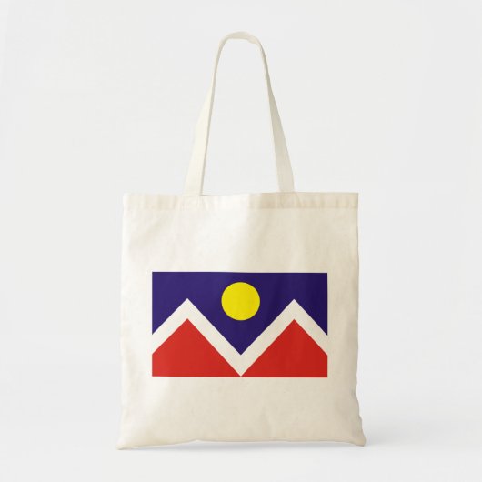 Flagge Denvers, Colorado Tragetasche (Vorne)
