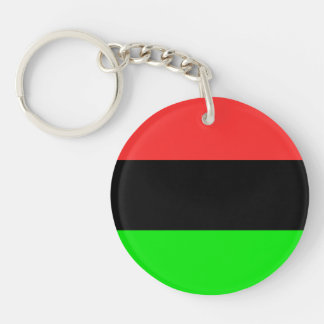 Flagge der afroamerikanischen Diaspora Schlüsselanhänger