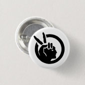 Flagge der American Indian Movement Button (Vorne & Hinten)