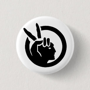Flagge der American Indian Movement Button