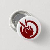 Flagge der American Indian Movement Button (Vorne & Hinten)