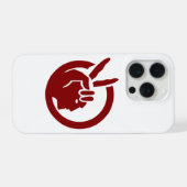 Flagge der American Indian Movement iPhone Hülle (Rückseite (Horizontal))