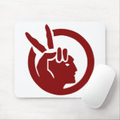 Flagge der American Indian Movement Mousepad (Mit Mouse)