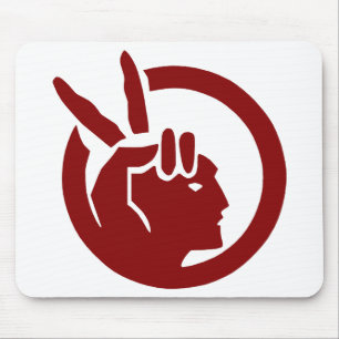 Flagge der American Indian Movement Mousepad