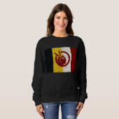 Flagge der American Indian Movement Sweatshirt (Vorne ganz)
