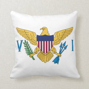 Flagge der Amerikanischen Jungferninseln Kissen