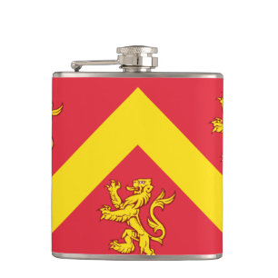 Flagge der Anglesey-Flasche Flachmann