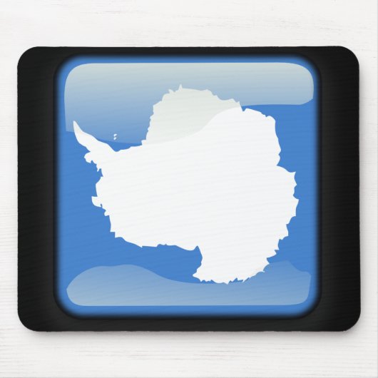 Flagge der Antarktis Mousepad (Vorne)