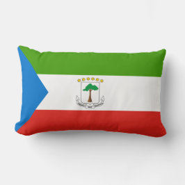 Flagge der Äquatorialen Guinea (Afrika) Lendenkissen