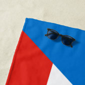Flagge der Äquatorialen Guinea (Afrika) Strandtuch (Beispiel)