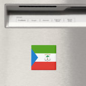 Flagge der äquatorialen Guinea Magnet (In Situ (Geschirrspüler))