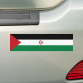 Flagge der Arabischen Demokratischen Republik Sahr Autoaufkleber (Auf Auto)