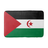 Flagge der Arabischen Demokratischen Republik Sahr Badematte (Vorderseite)