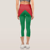 Flagge der Arabischen Demokratischen Republik Sahr Capri Leggings (Rückseite)