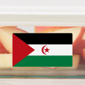 Flagge der Arabischen Demokratischen Republik Sahr Etiketten (Befestigt)