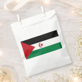 Flagge der Arabischen Demokratischen Republik Sahr Geschenktütchen (Ausgeschnitten)