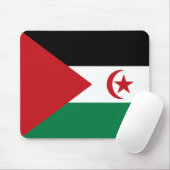 Flagge der Arabischen Demokratischen Republik Sahr Mousepad (Mit Mouse)